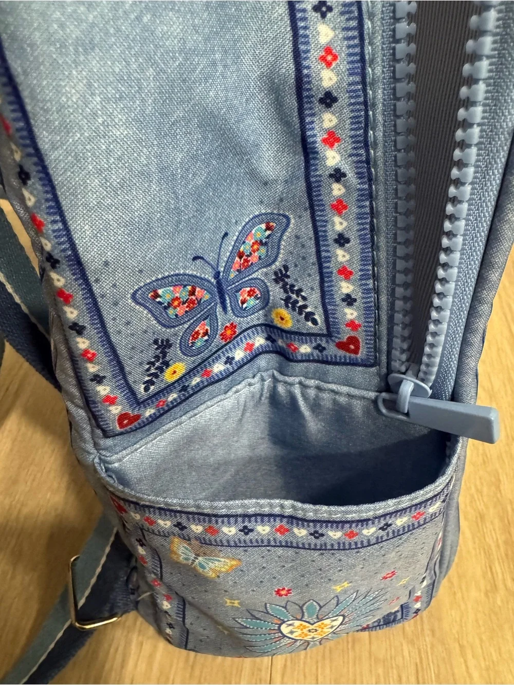 Brighton Bandana blue LOVE backpack